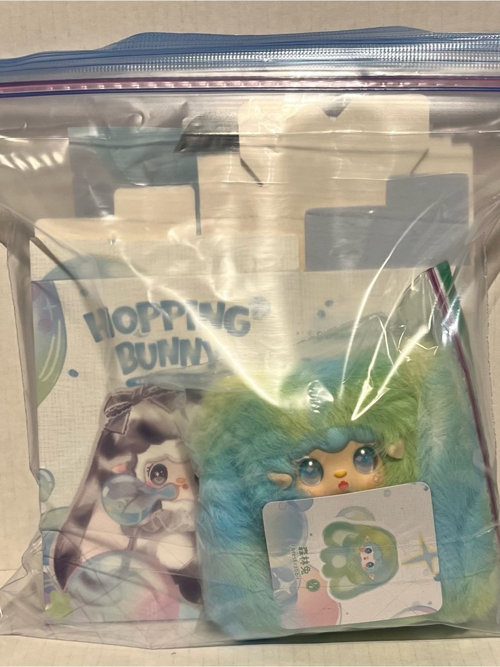 Blind box Yooki Plush Charm “Forest Rabbit“ from the series Hopping Bunny. - Picture 10 of 10